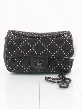 Chanel Studded Matelasse 20 Chain Shoulder Bag